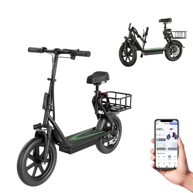 Električni romobil AERIUM AOVO PRO COMFORT V2 crni